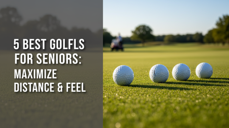 5 Best Golf Balls For Seniors: Maximize Distance &Amp; Feel [Year]