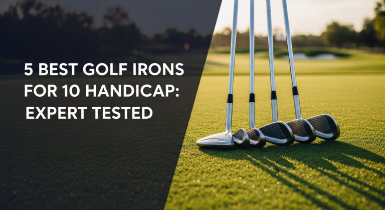 5 Best Golf Irons For 10 Handicap: Expert Tested [Year]
