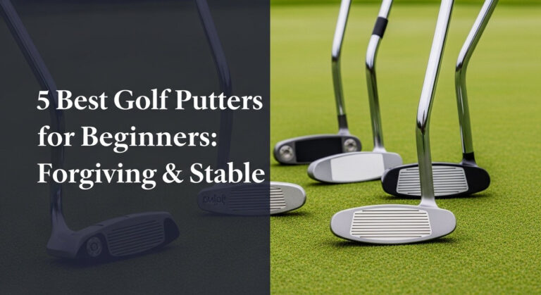 5 Best Golf Putters For Beginners: Forgiving &Amp;Amp; Stable In [Year]
