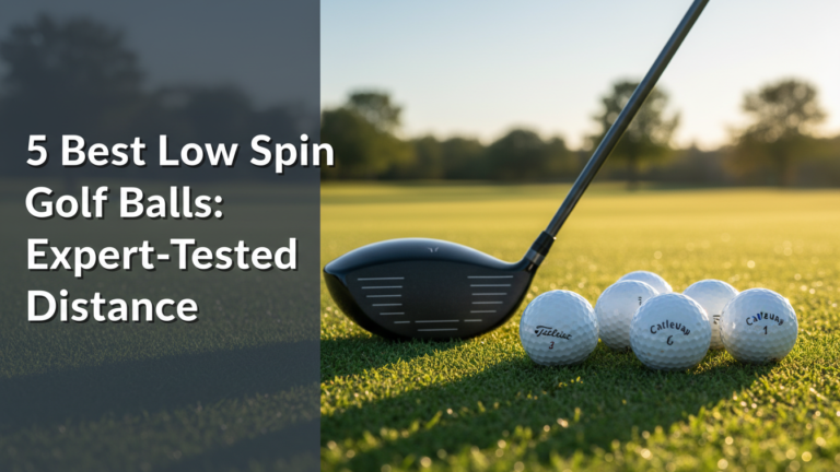 5 Best Low Spin Golf Balls: Expert-Tested Distance