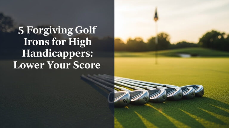 5 Forgiving Golf Irons For High Handicappers: Lower Your Score