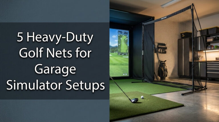 5 Heavy-Duty Golf Nets For Garage Simulator Setups