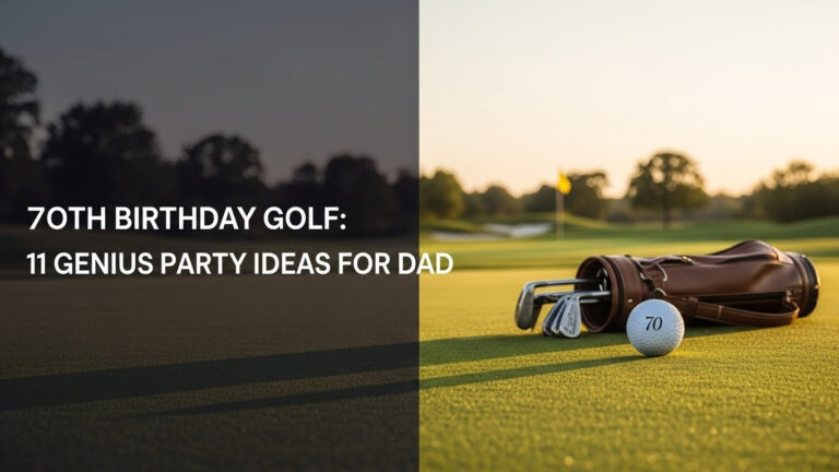 70Th Birthday Golf: 11 Genius Party Ideas For Dad [Year]
