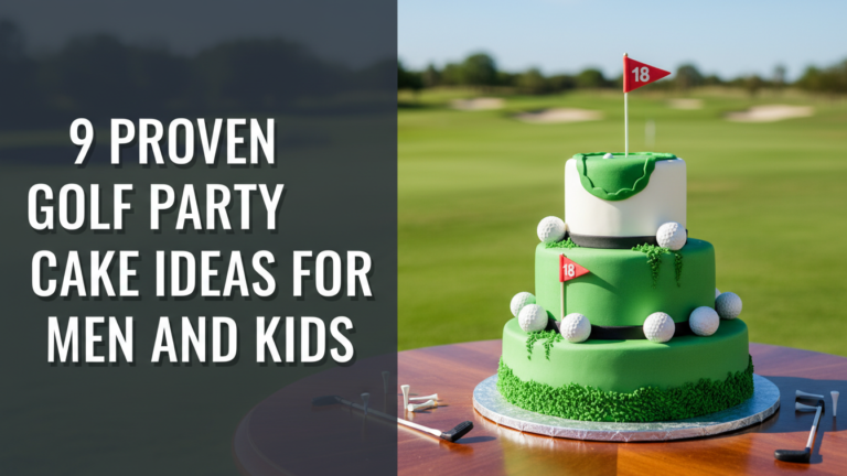 9 Proven Golf Party Cake Ideas For Men And Kids In [Year]
