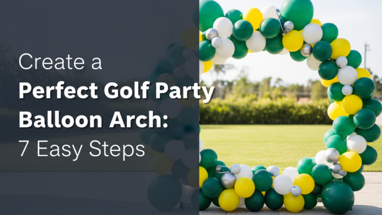 Create A Perfect Golf Party Balloon Arch: 7 Easy Steps Create A Perfect Golf Party Balloon Arch: 7 Easy Steps