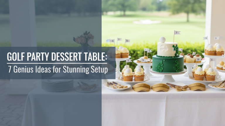 Golf Party Dessert Table: 7 Genius Ideas For Stunning Setup Golf Party Dessert Table: 7 Genius Ideas For Stunning Setup