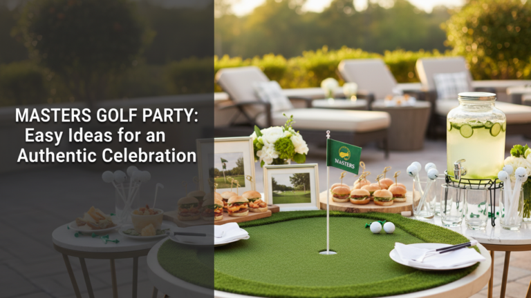 Masters Golf Party: Easy Ideas For An Authentic Celebration [Year]