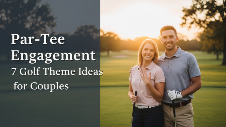 Par-Tee Engagement: 7 Golf Theme Ideas For Couples Par-Tee Engagement: 7 Golf Theme Ideas For Couples