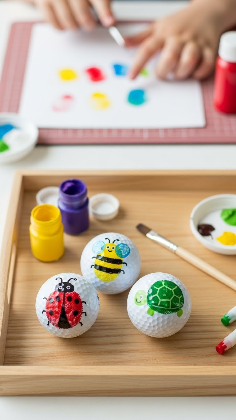 Three Elegant Commemorative Golf Balls With Significant Years Displayed In Velvet-Lined Wooden Box