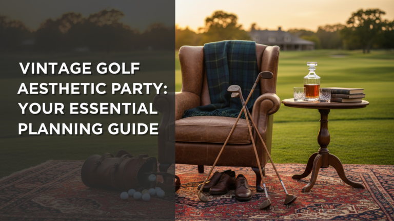 Vintage Golf Aesthetic Party: Your Essential Planning Guide Vintage Golf Aesthetic Party: Your Essential Planning Guide