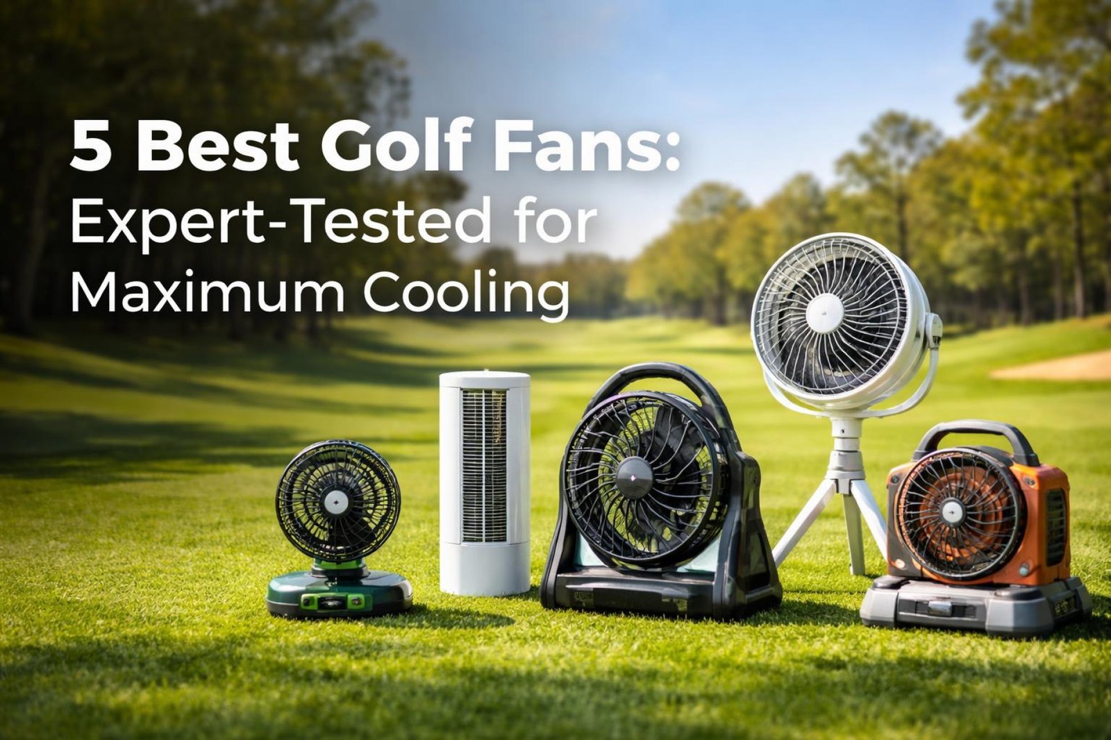 5 Best Golf Fans: Expert-Tested For Maximum Cooling