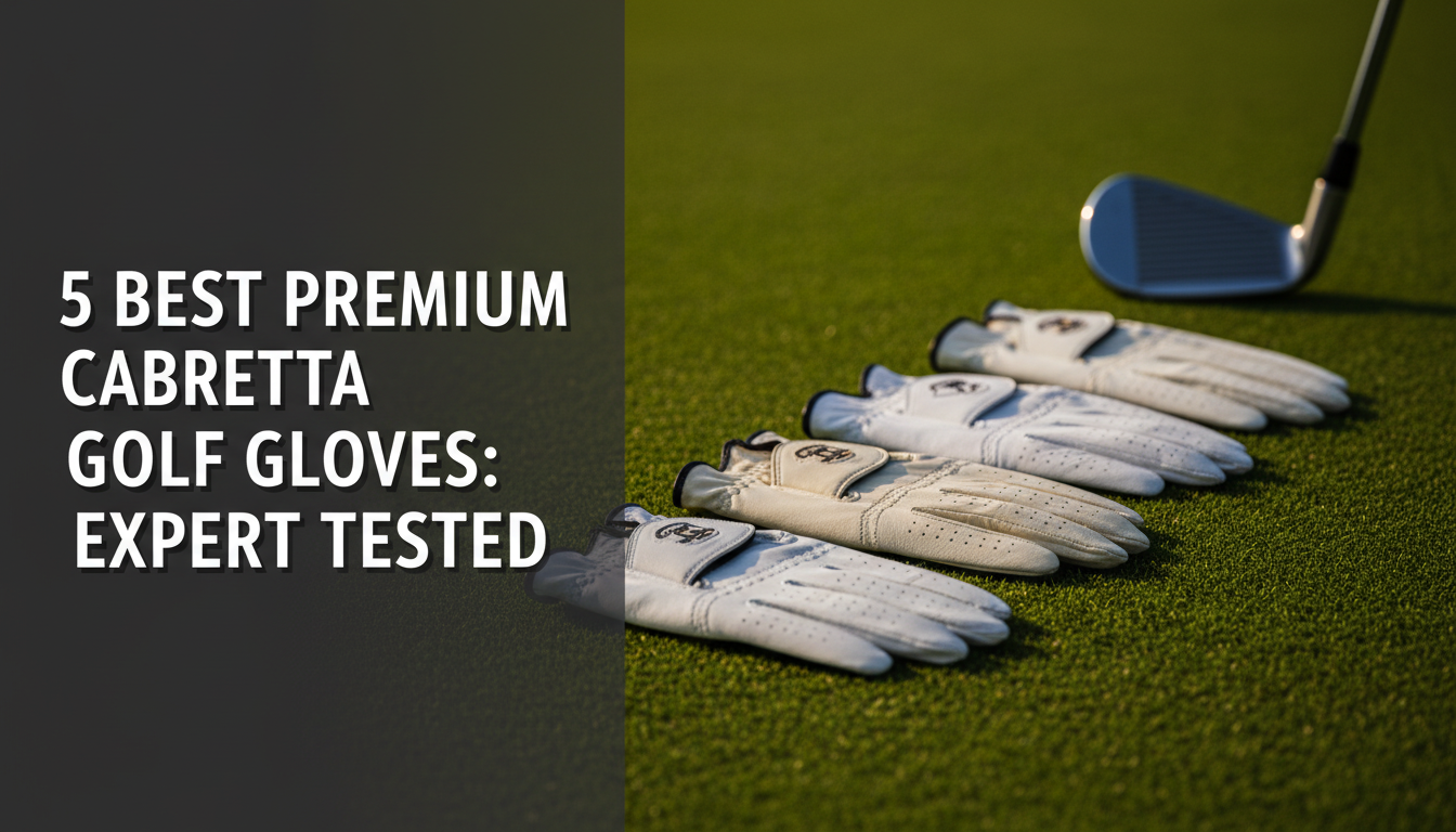 Cabretta 5 Best Premium Cabretta Golf Gloves: Expert Tested 2026