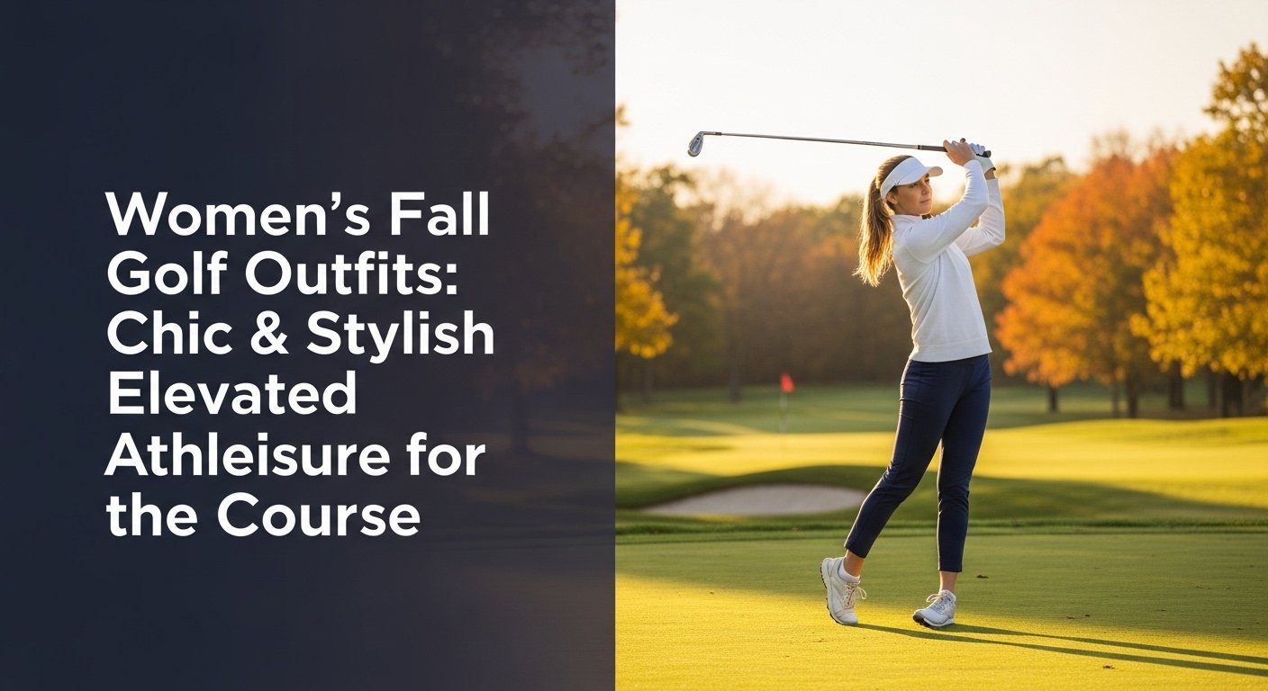 Women's Fall Golf Outfits: Chic & Stylish Elevated Athleisure For The ...