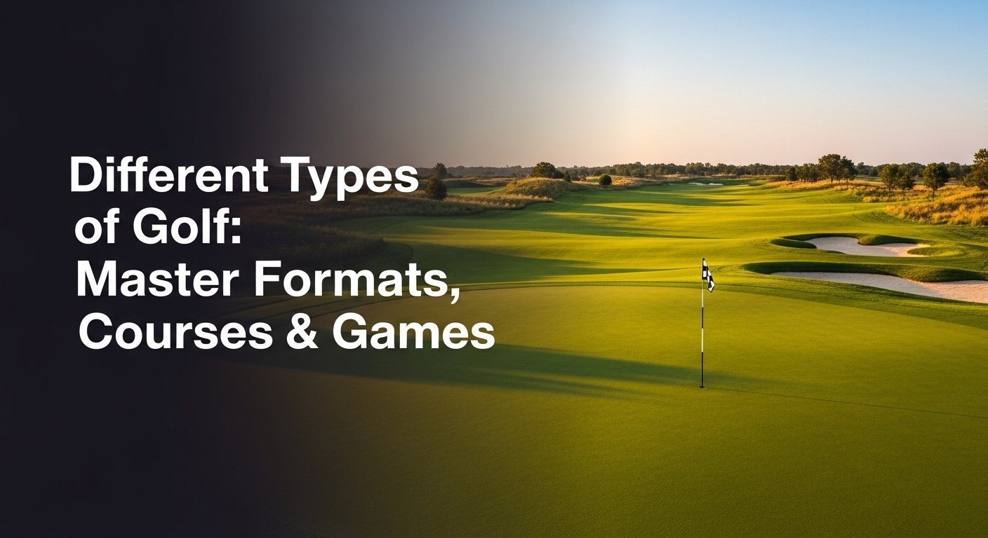 Golf Course Names Different Types Of Golf: Master Formats, Courses & Games