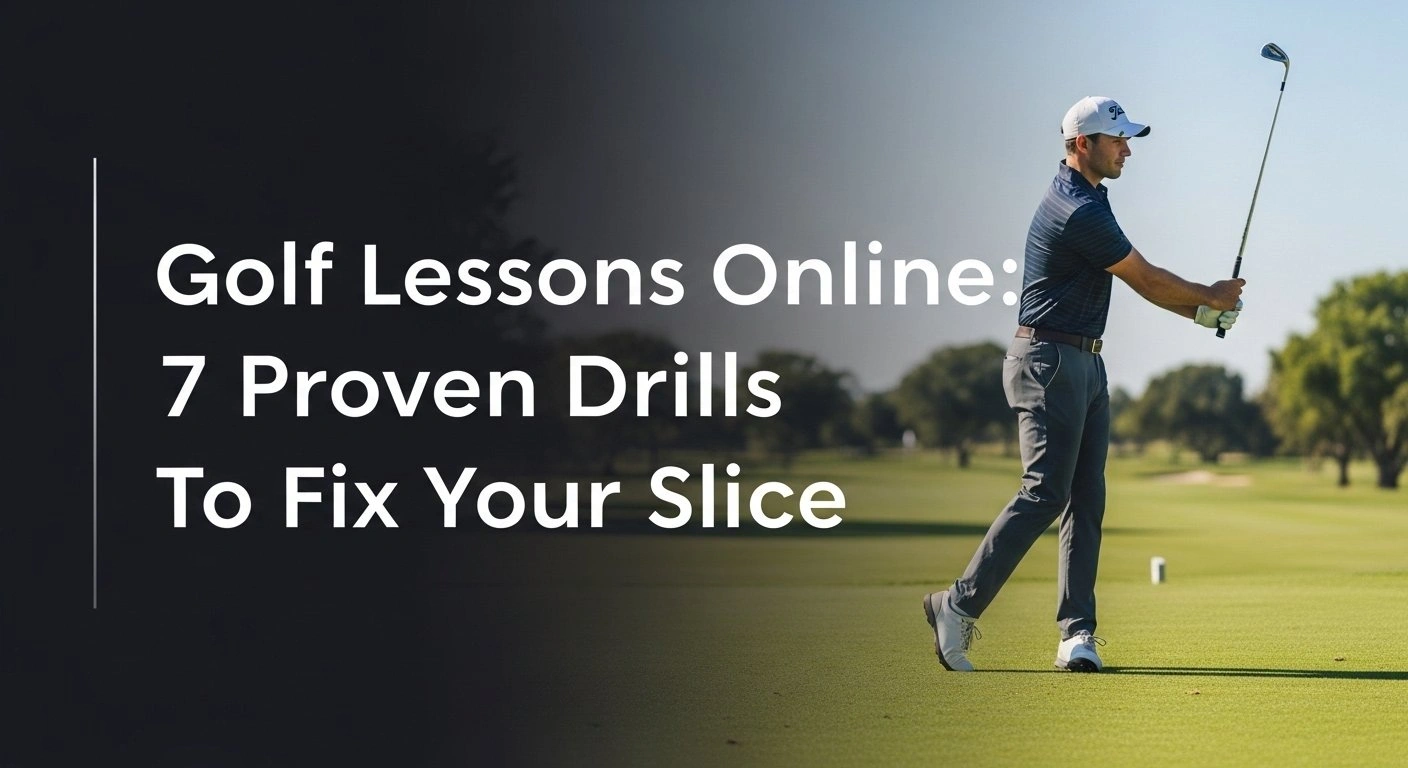 Golf Lessons Online: 7 Proven Drills To Fix Your Slice