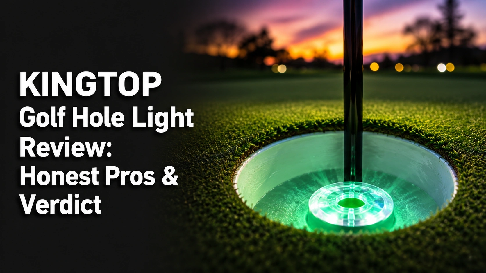 KINGTOP Golf Hole Light Review: Honest Pros & Verdict