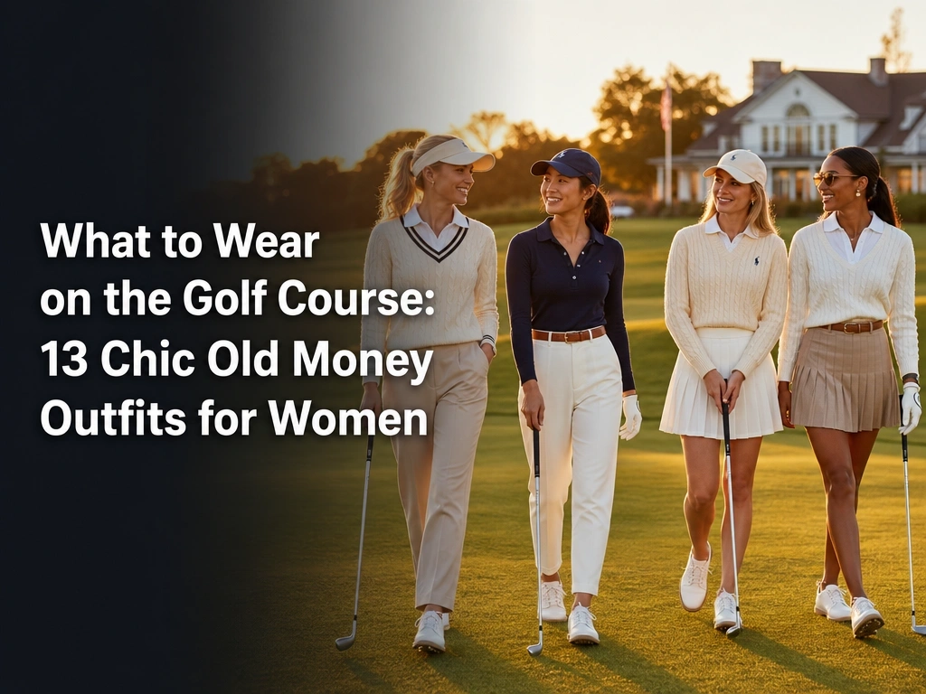 What To Wear On The Golf Course: 13 Chic Old Money Outfits For Women
