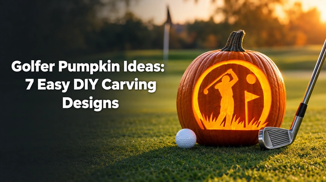 Golfer Pumpkin Ideas: 7 Easy DIY Carving Designs For 2026